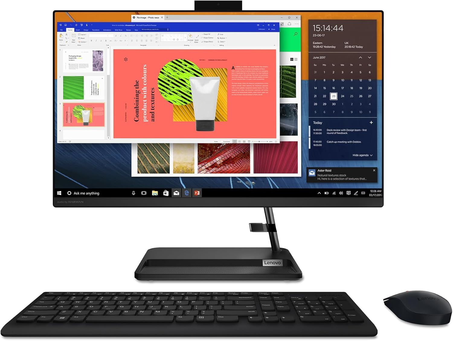 Lenovo IdeaCentre AIO 3 24ALC6 23.8" AIO Desktop AMD Ryzen 5 8GB RAM 512GB SSD