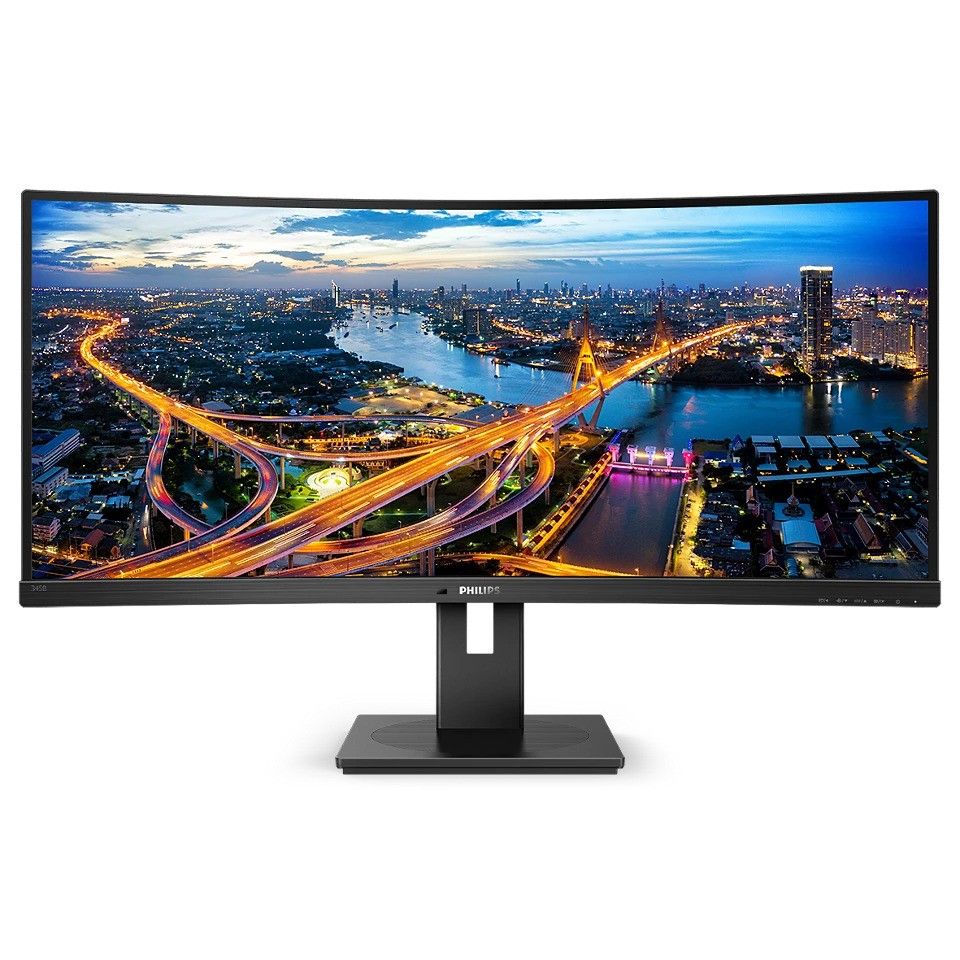 Philips B Line 34" Wide Quad HD Curved Monitor 100Hz Built In Speakers