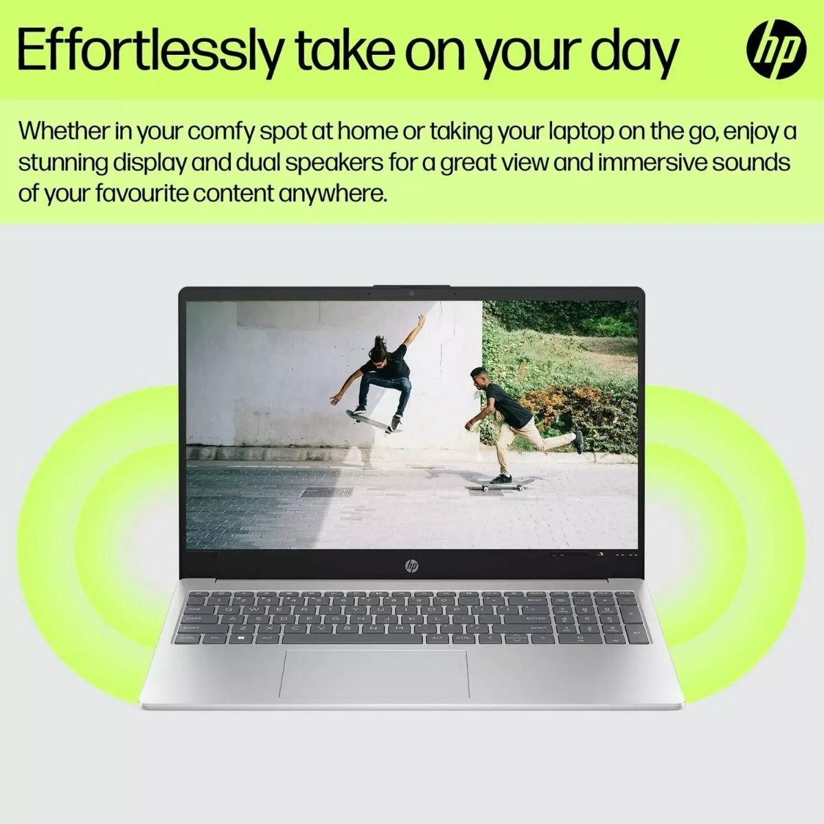 HP 15-fd0073na Laptop 15.6" Full HD Laptop Intel i3-N305 8GB RAM 512GB Silver