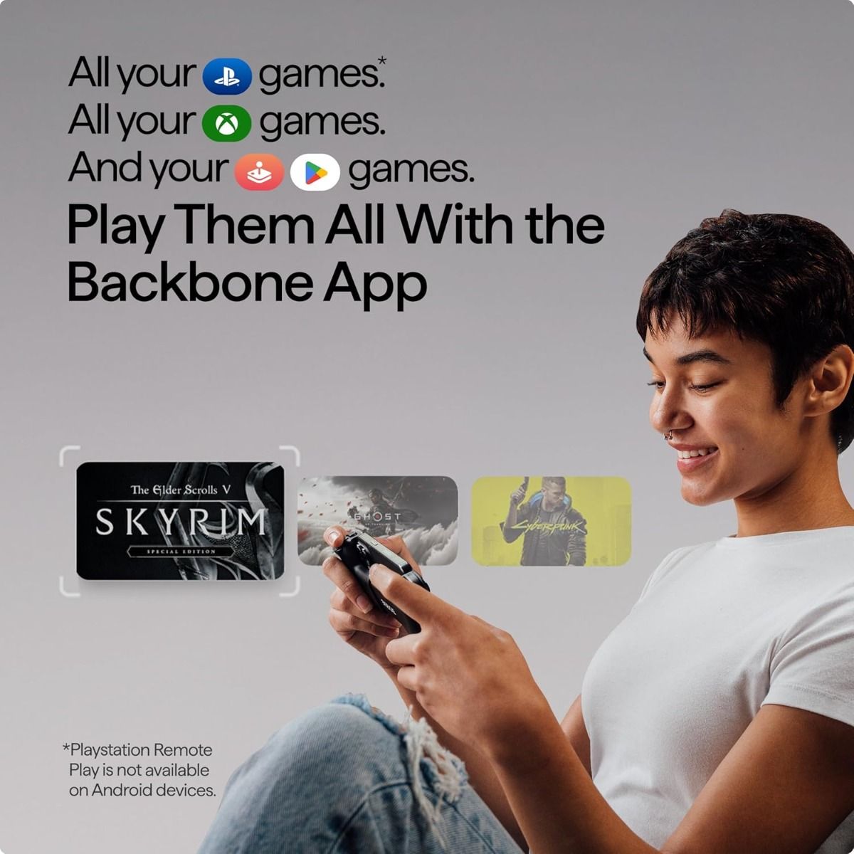 Backbone One (Gen 2) Controller for Android and iPhone USB C