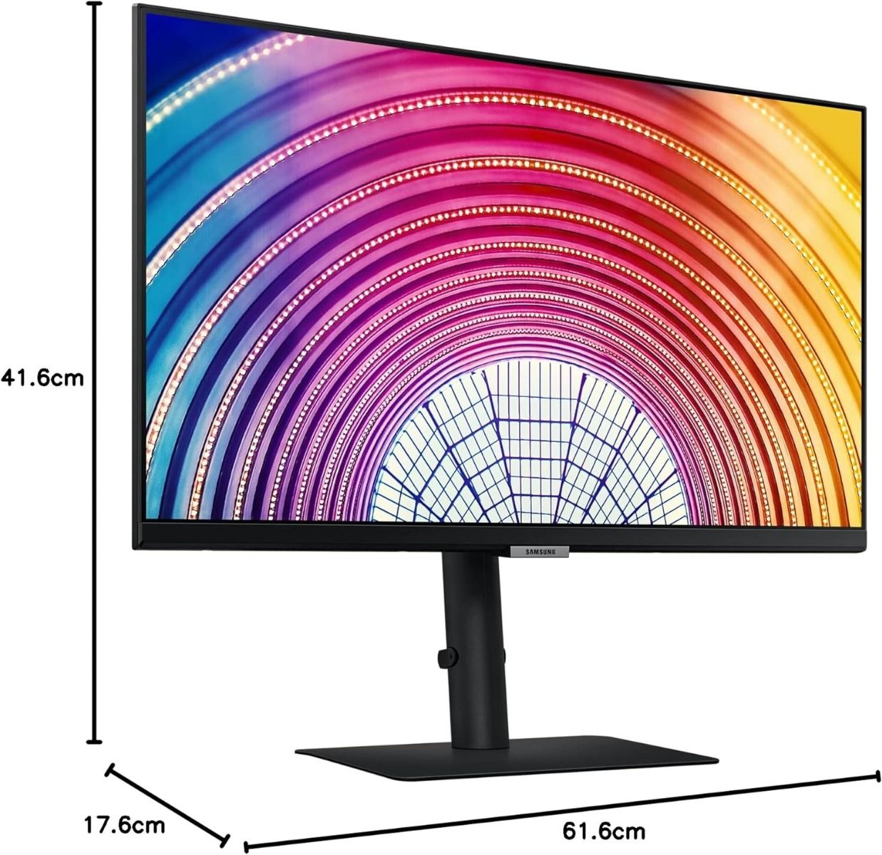 Samsung ViewFinity S24A600NAU 24" Quad HD Monitor 75Hz AMD Freesync HDR10