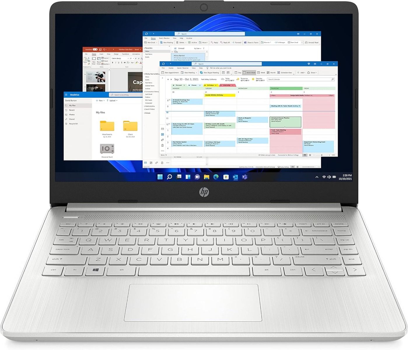 HP 14s-dq5501sa 14" FHD Laptop Intel Core i7 8GB RAM 512GB SSD