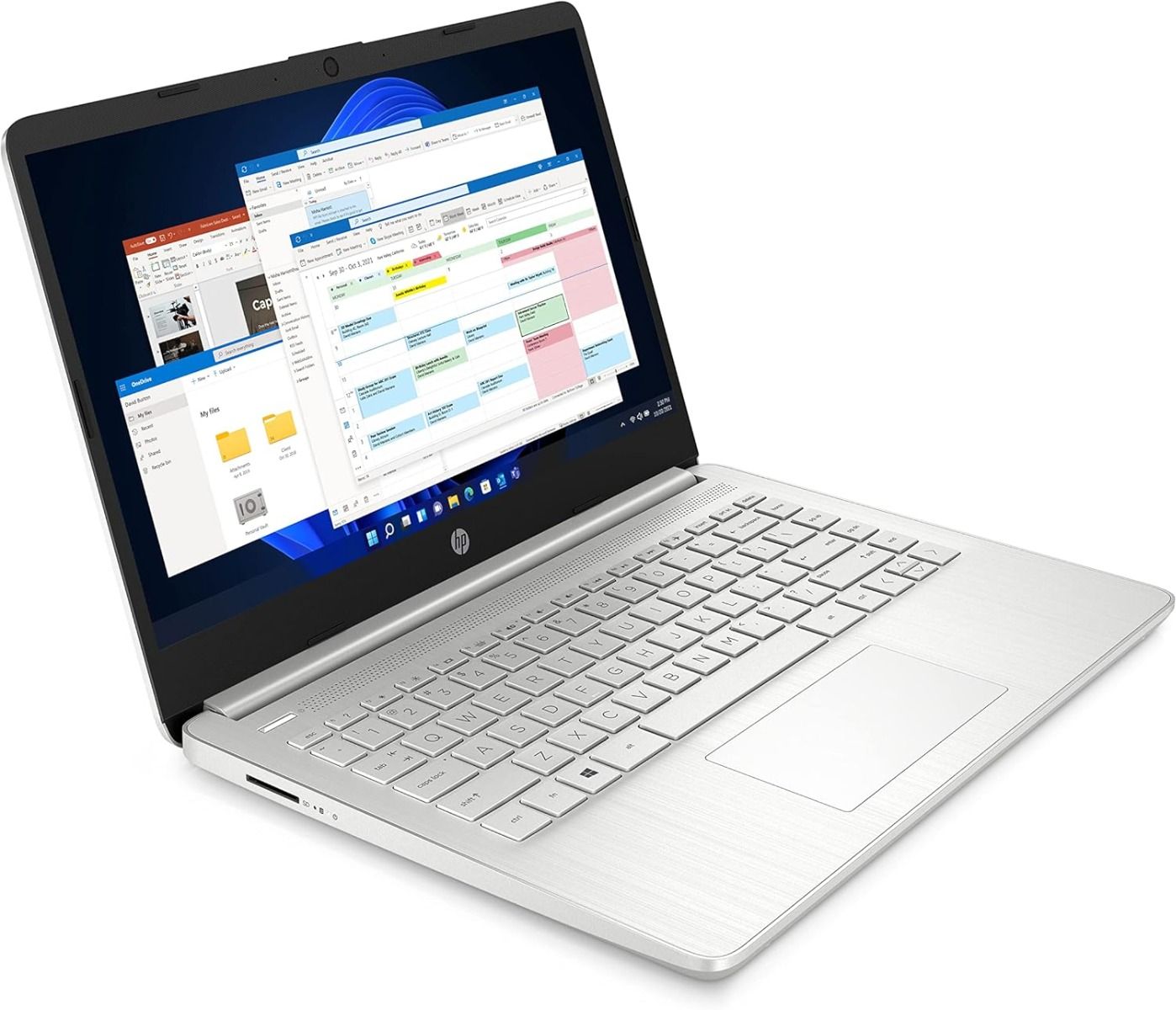 HP 14s-dq5503sa 14" Full HD Laptop Intel Core i3 8GB RAM 128GB SSD Silver