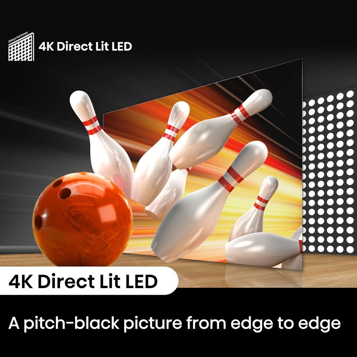 Hisense A6N 43A6NTUK 43" 4K Smart TV Dolby Vision Adaptive Light Sensor