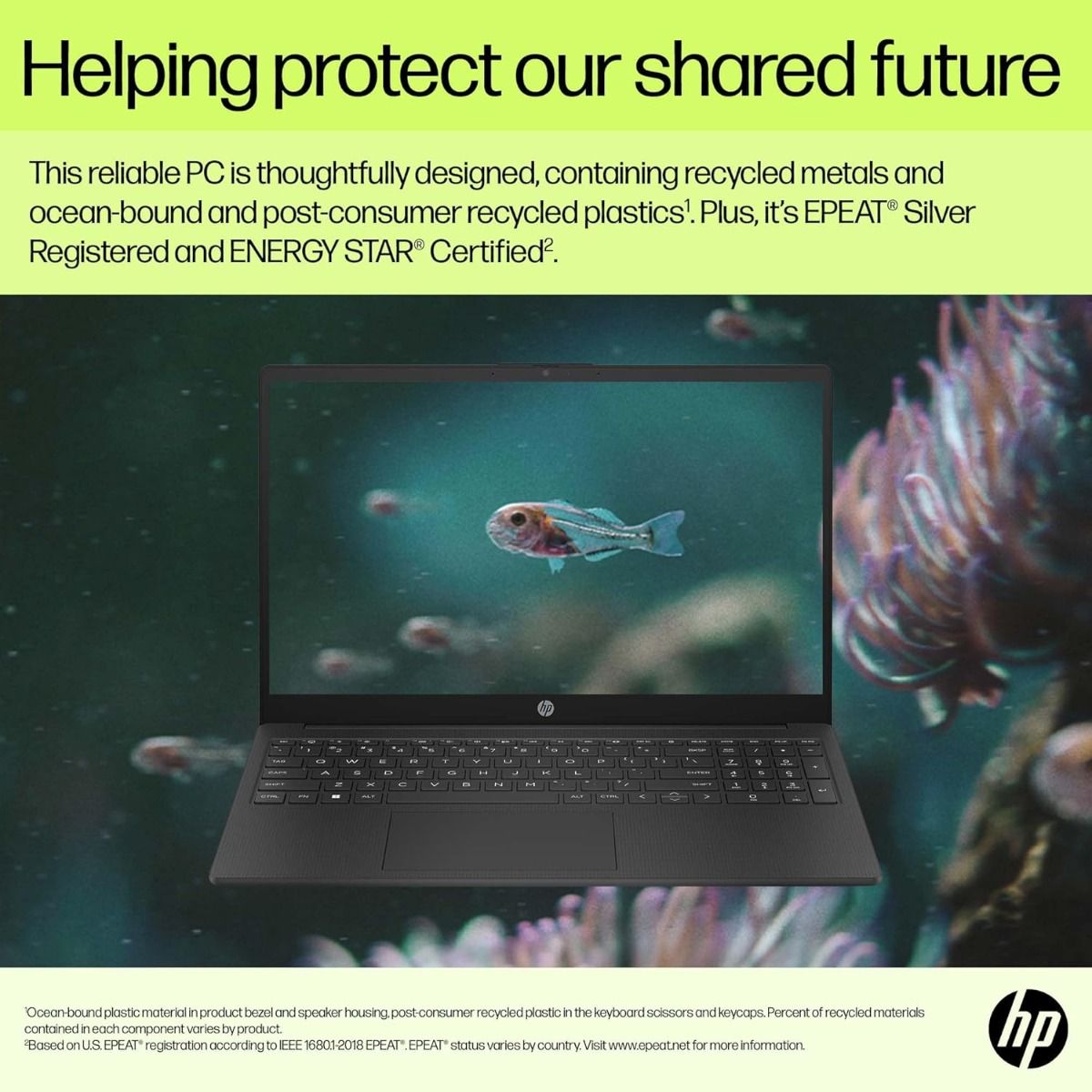 HP 15-fd0070na 15.6" Full HD Laptop Intel N100 8GB RAM 128GB Storage