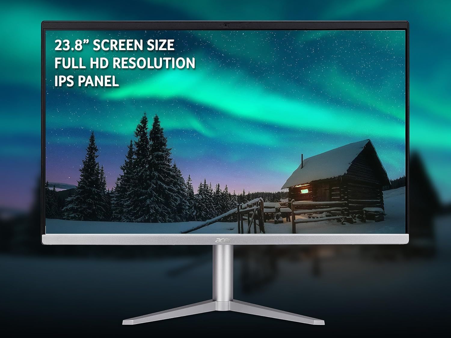 Acer Aspire C24-1300 All-In-One 23.8" FHD AMD Ryzen 5 8GB RAM 1TB SSD