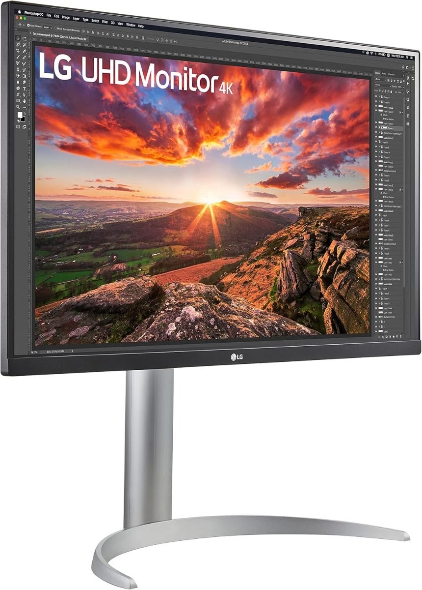 LG 27UP85NP-W 27" 4K UHD IPS Monitor with VESA DisplayHDR400 Built-in Speakers