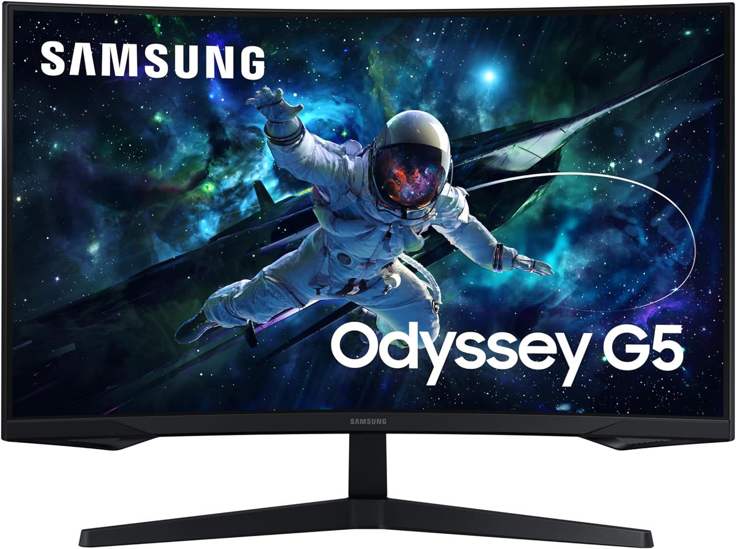 Samsung Odyssey G55C 27" Quad HD Curved 165Hz Gaming Monitor with AMD FreeSync