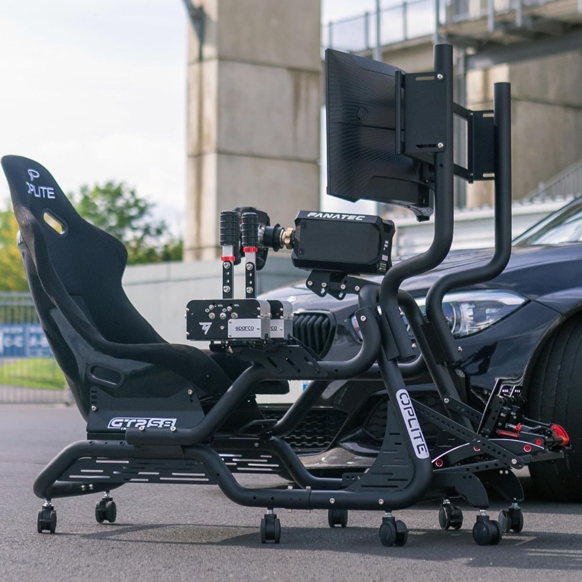 Oplite Cockpit GTR S8 Infinity Force Racing Simulation Cockpit