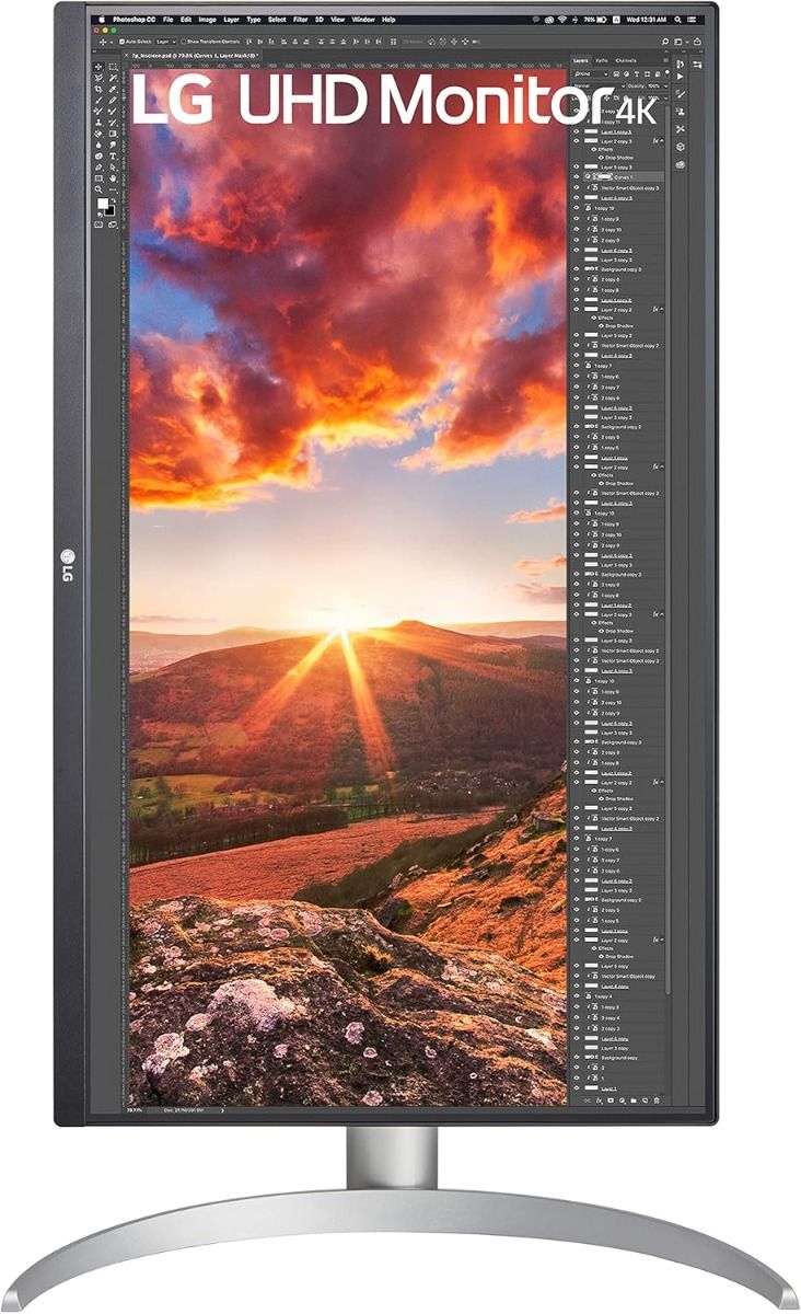 LG 27UP85NP-W 27" 4K UHD IPS Monitor with VESA DisplayHDR400 Built-in Speakers