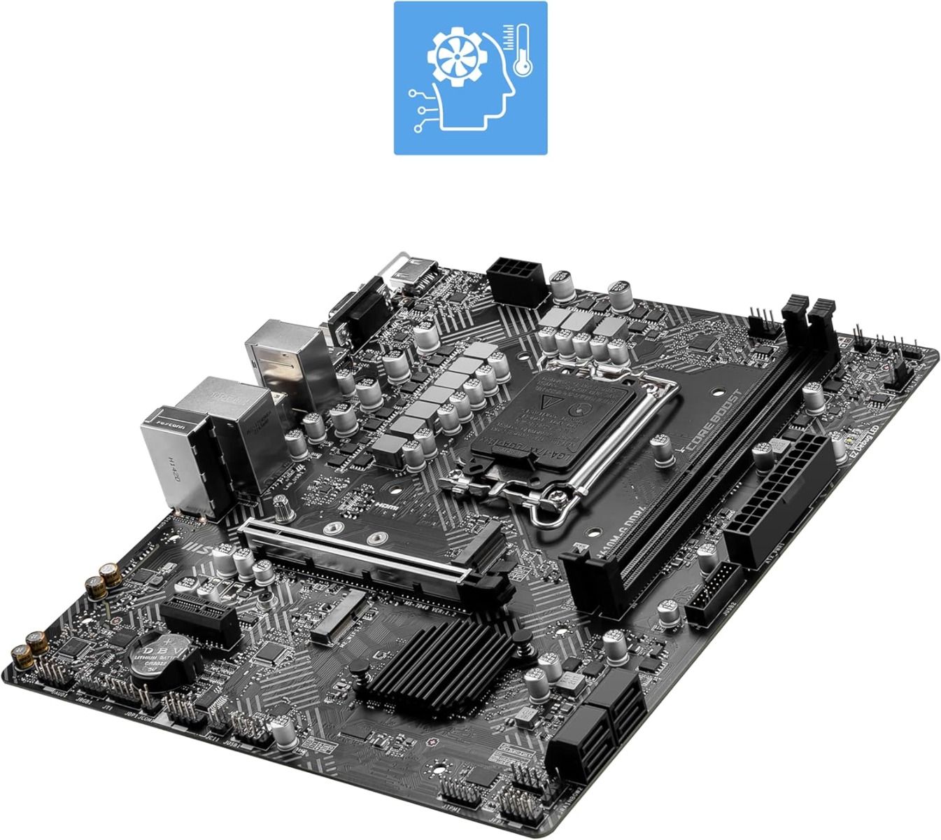 MSI Pro H610M-G Micro ATX Motherboard Processor Socket LGA1700