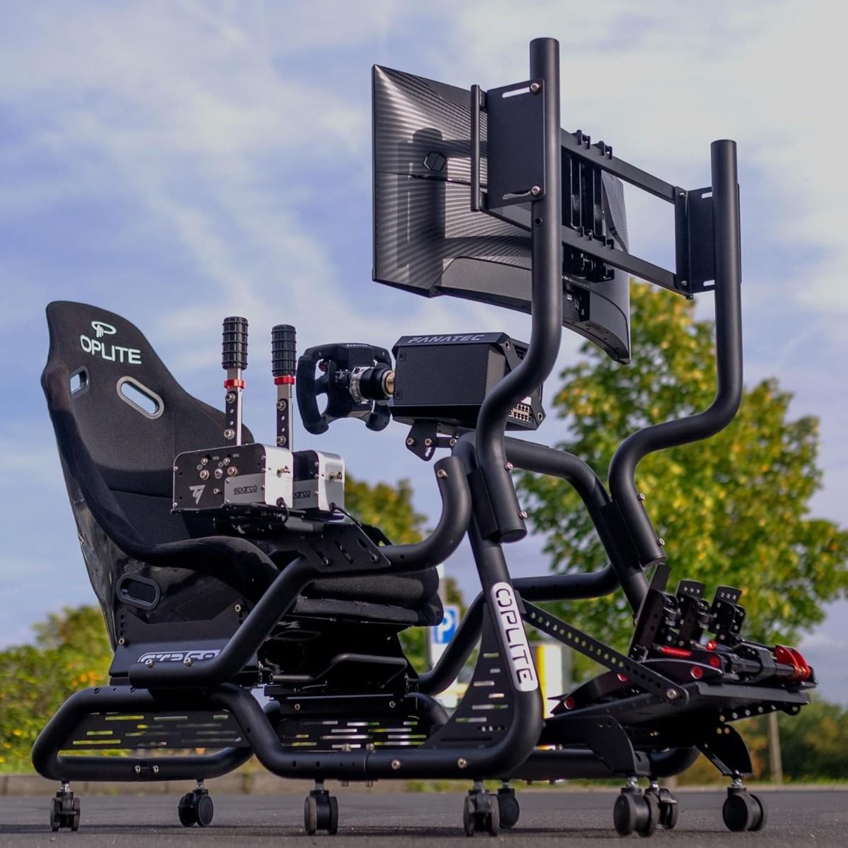 Oplite Cockpit GTR S8 Infinity Force Racing Simulation Cockpit