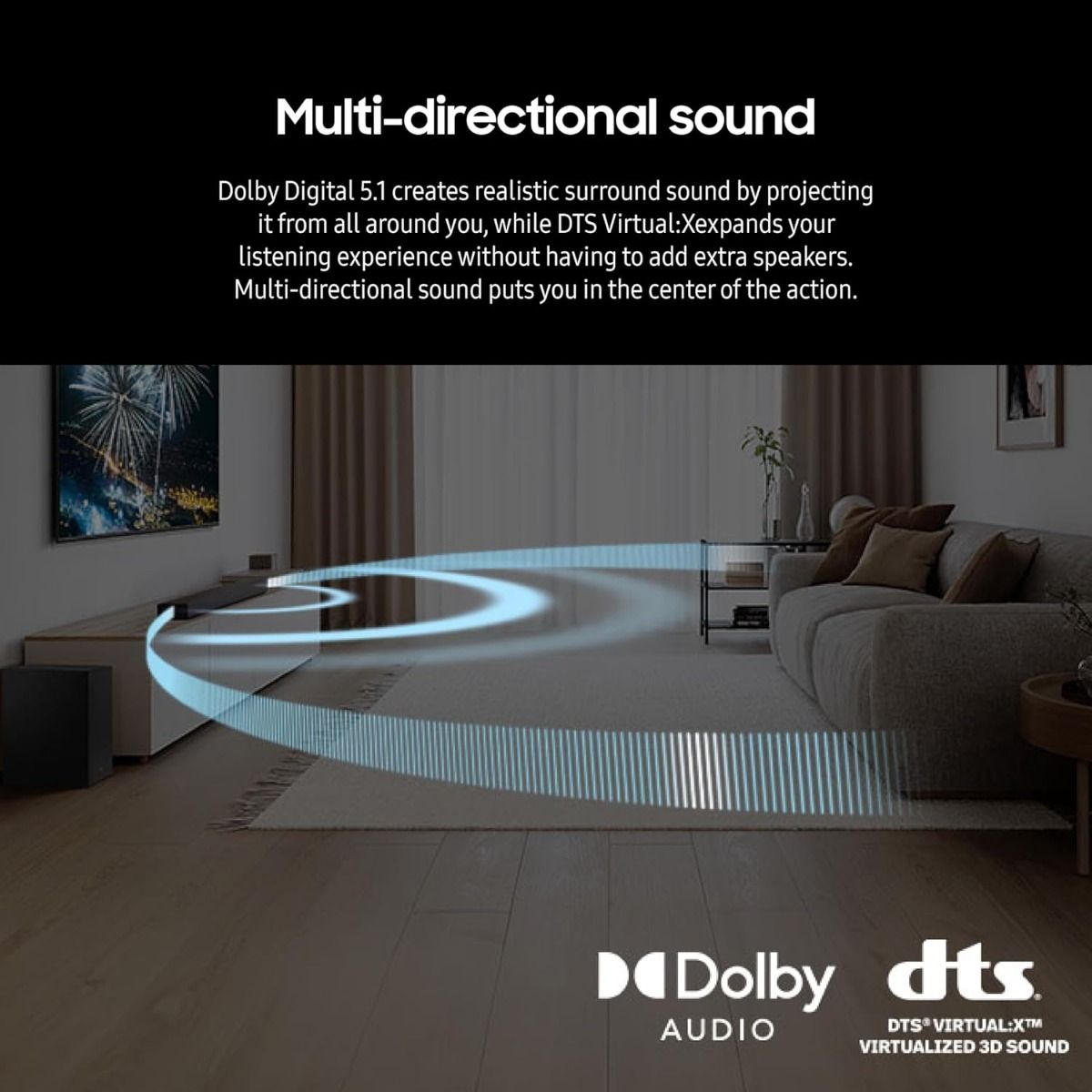 Samsung B-Series B750D 5.1 Soundbar with Subwoofer