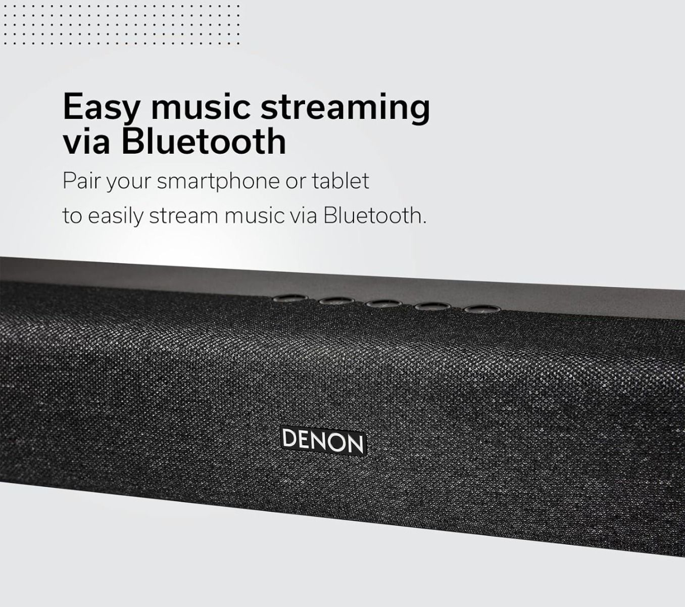 Denon DHT-S216 Sound Bar with Built In Subwoofer and 3D Audio