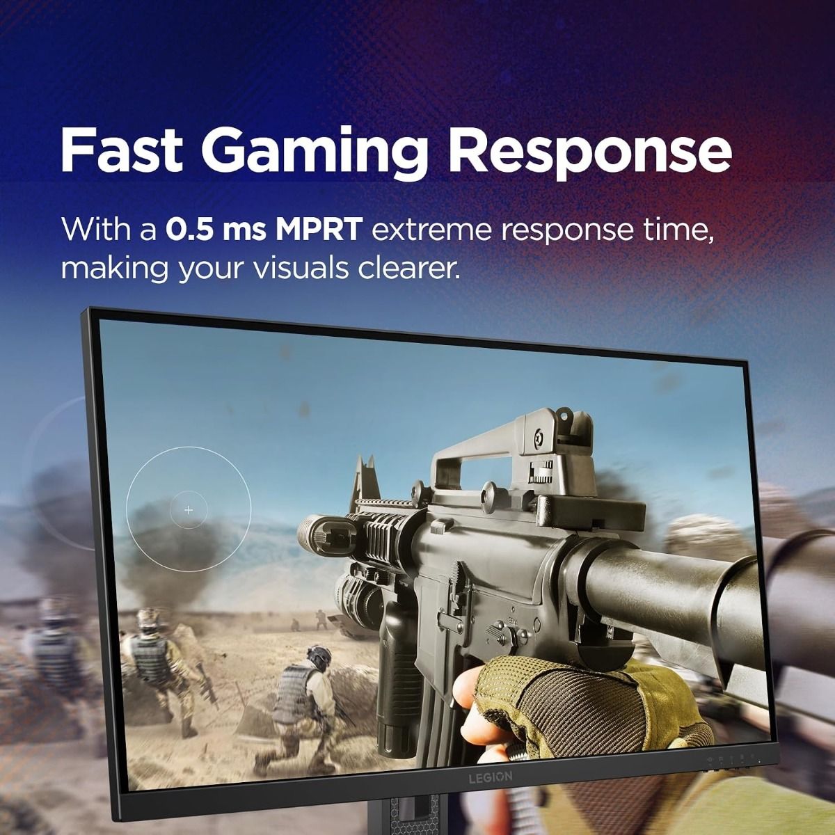 Lenovo Legion 27-10 27" Full HD IPS Gaming Monitor 240Hz 0.5ms Black