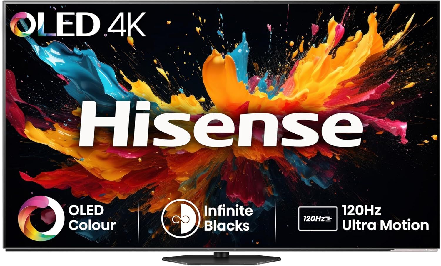 Hisense A85N 55" 4K OLED Smart TV 120Hz AI Picture Enhancer HDR10+