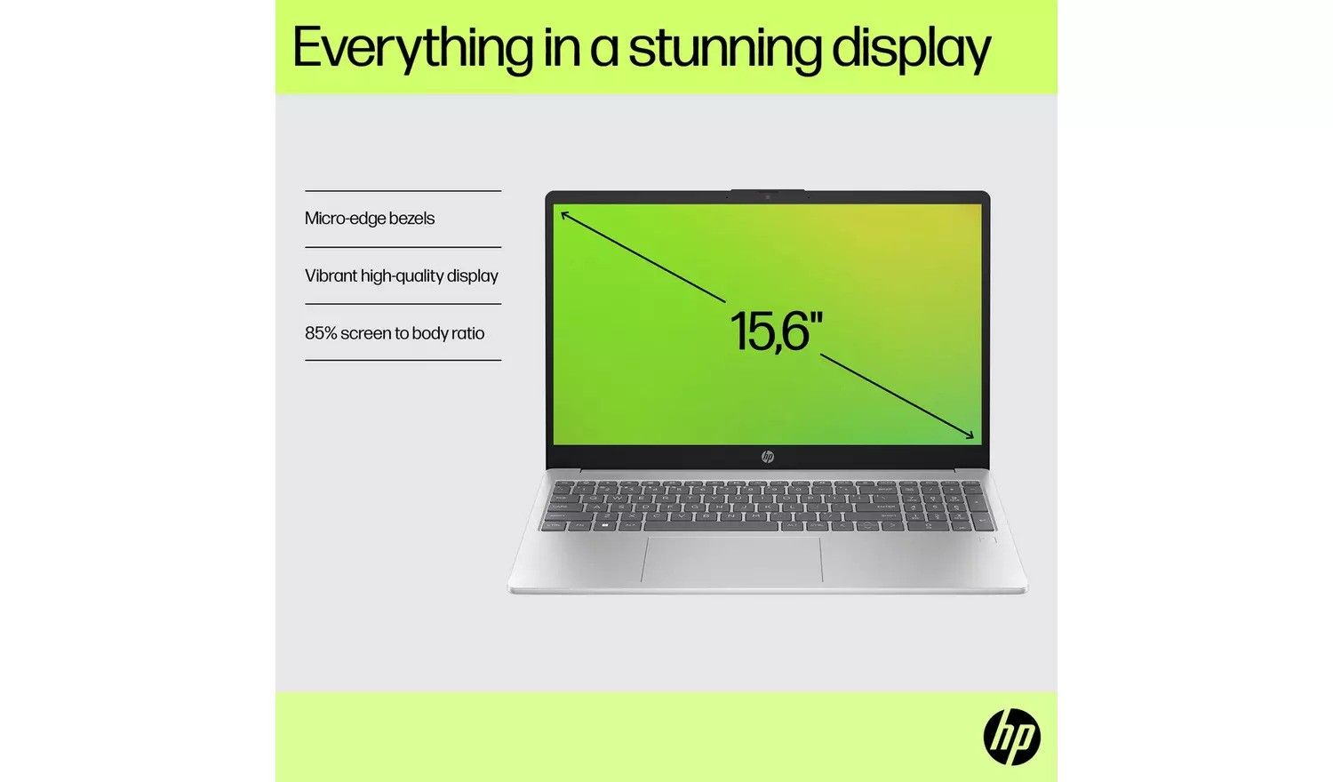 HP 15-fd0053na 15.6" FHD Laptop Intel i7 16GB RAM 512GB SSD