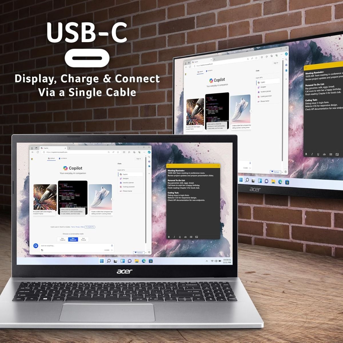 Acer Aspire Go AG15-42P 15.6" FHD Laptop AMD Ryzen 7 16GB RAM 512GB SSD