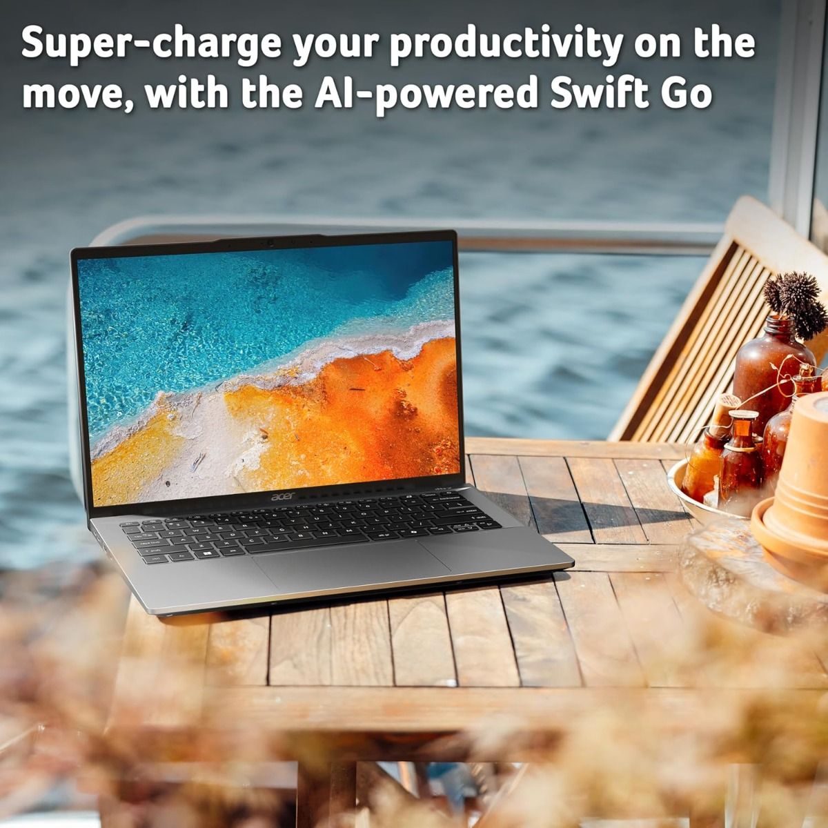 Acer Swift Go 14" OLED Laptop AMD Ryzen 7 16GB RAM 1TB SSD Grey