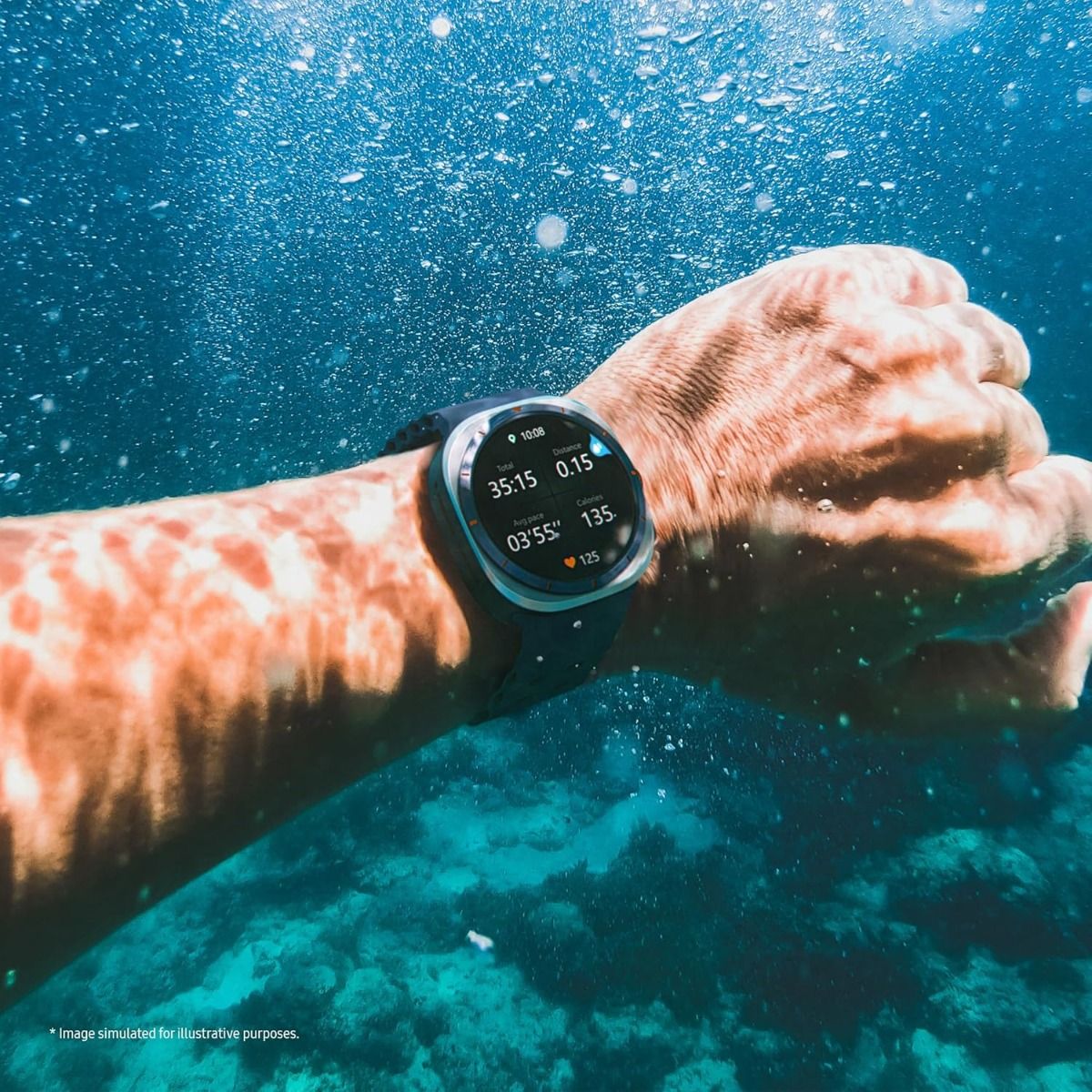 Samsung Galaxy Watch Ultra LTE 47mm 1.5" Super AMOLED Titanium Silver