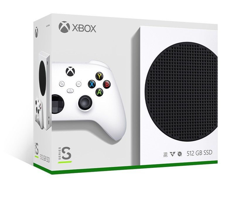 Microsoft Xbox Series S All Digital Console 512GB with Controller White