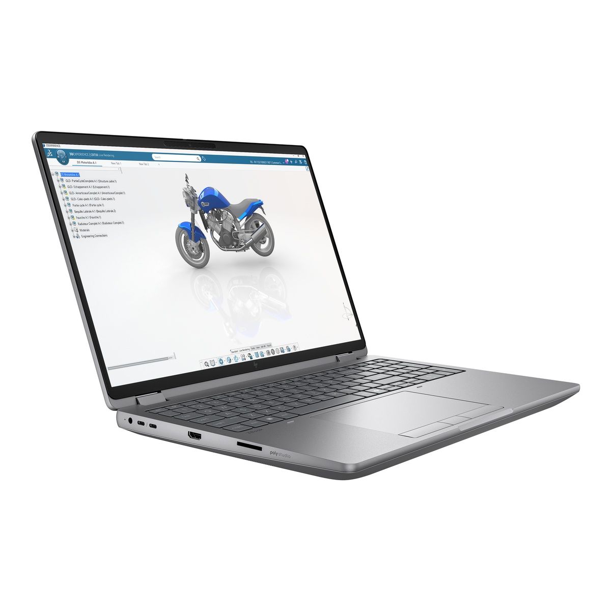 HP ZBook Fury G1i 16" Core Ultra 9 285HX 32GB 1TB SSD 11 Pro Meteor Silver