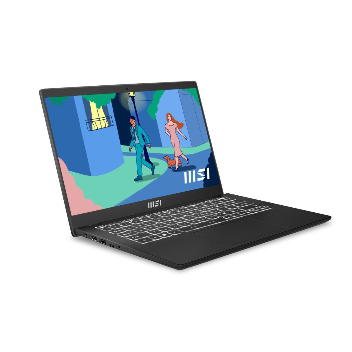 MSI Modern 14 C7M-074UK 14" Full HD Laptop AMD Ryzen 5 8GB RAM 512GB SSD