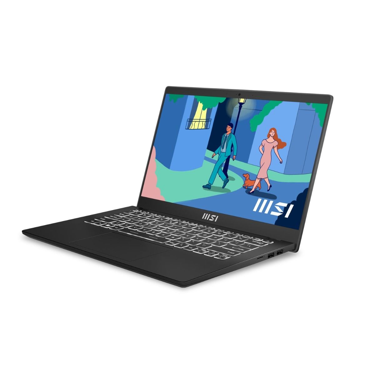 MSI Modern 14 C7M-074UK 14" Full HD Laptop AMD Ryzen 5 8GB RAM 512GB SSD