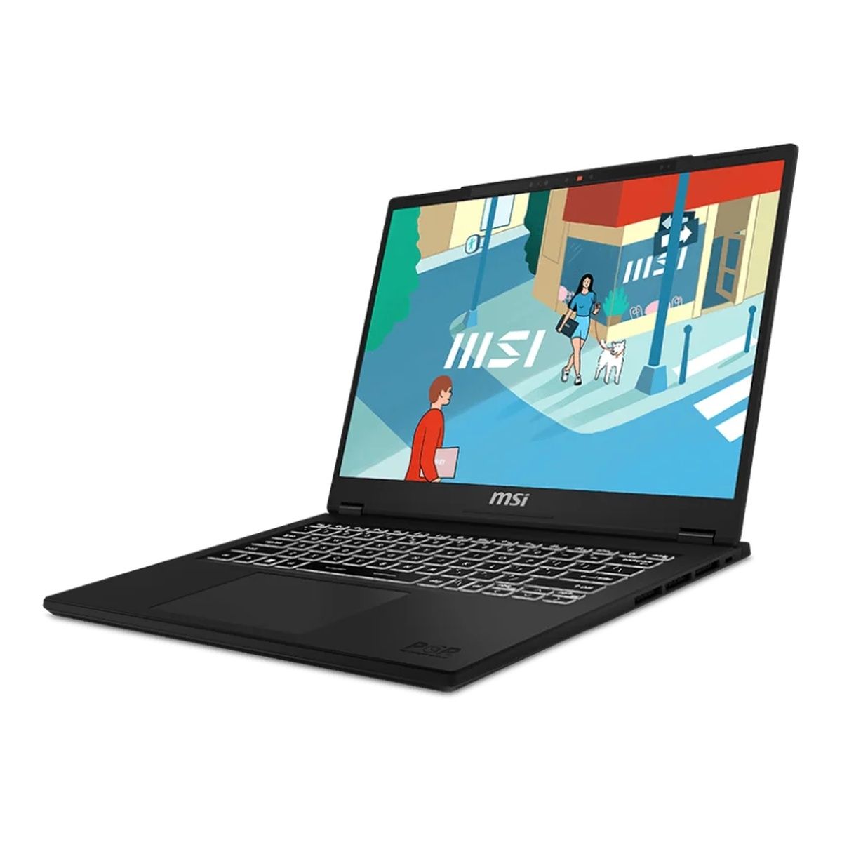 MSI Modern 14 H D2RMG 14" Core 7 240H 16GB 512GB SSD Win 11 Home Classic Black