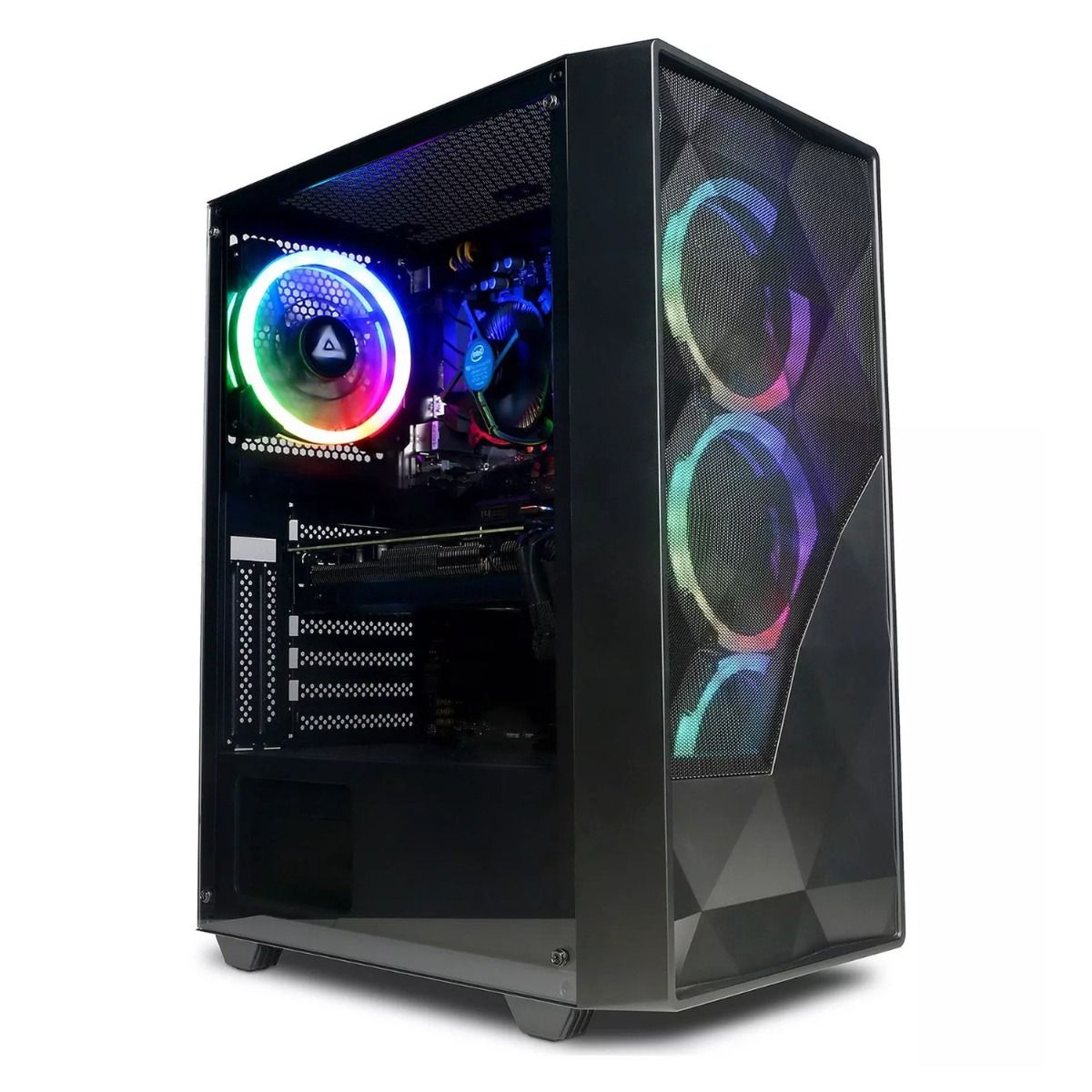 CyberPowerPC Eurus Tower Desktop Gaming PC AMD Ryzen 5 16GB RAM 1TB RTX 4060