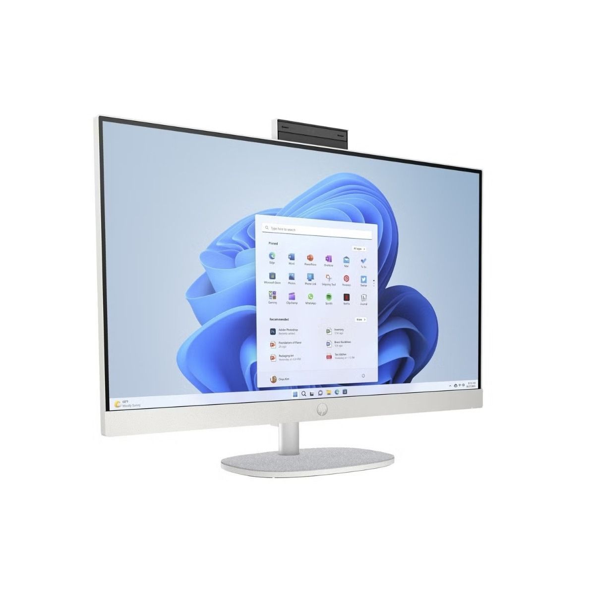 HP 27-cr0024na 27" FHD All In One Desktop PC Intel Core i7 8GB RAM 512GB SSD