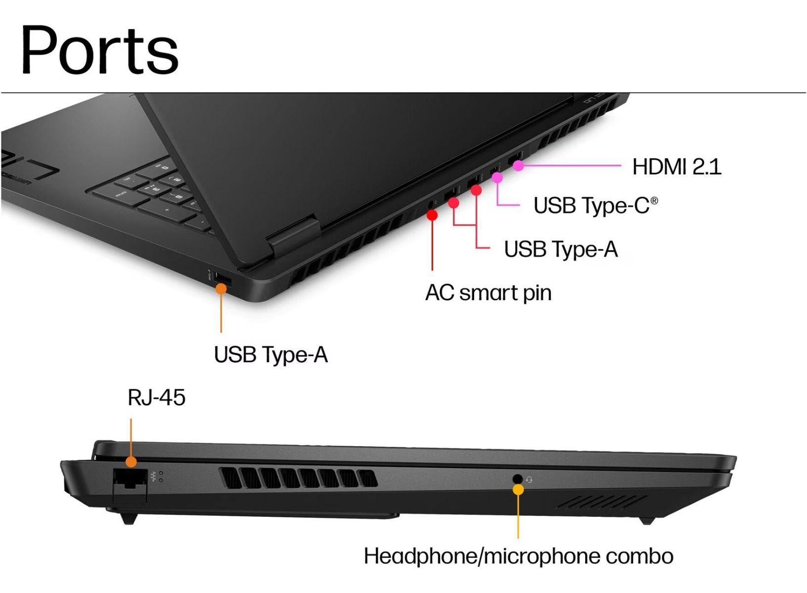 HP Omen 17-db0009na 17.3" Gaming Laptop AMD Ryzen 7 16GB RAM 1TB SSD RTX 4060