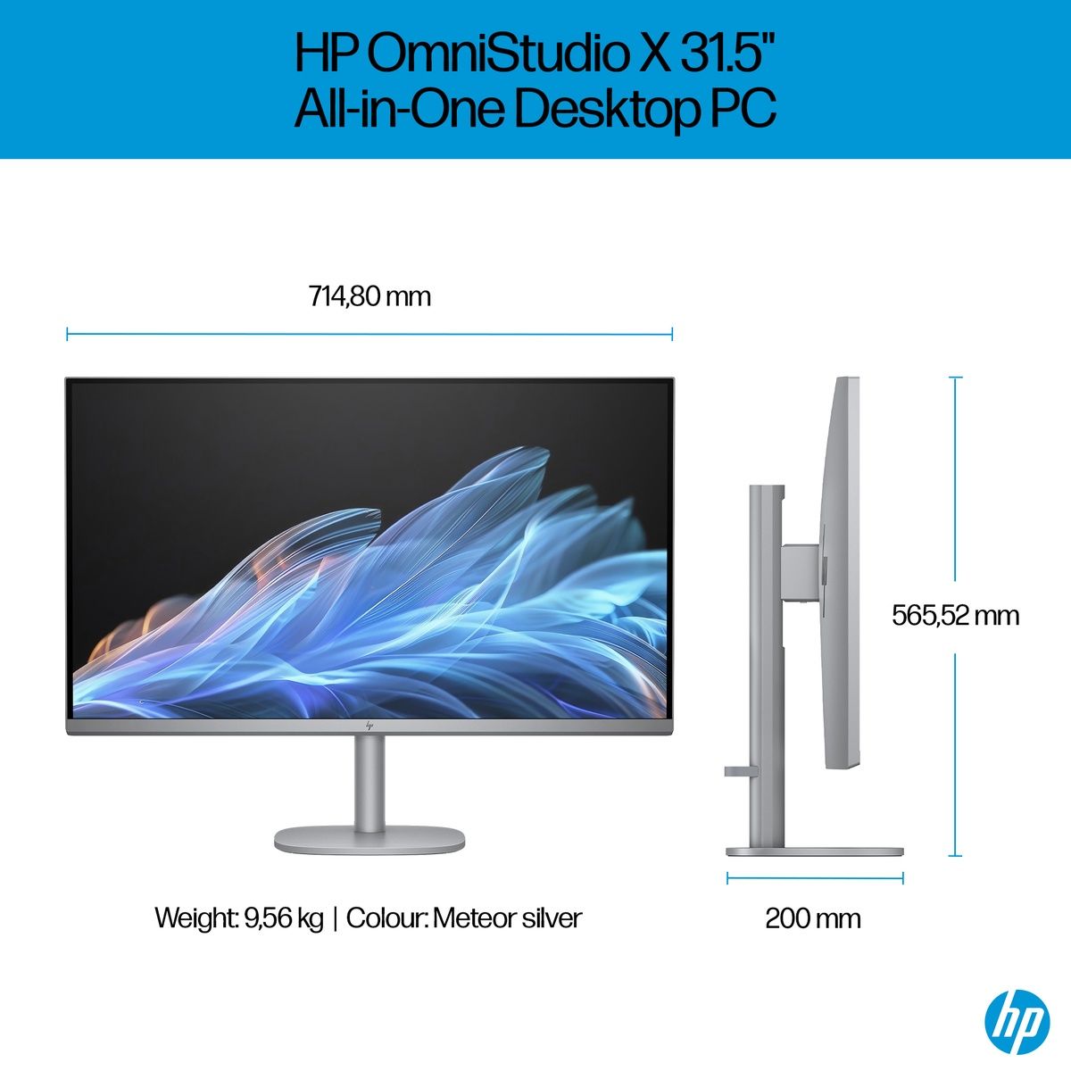HP OmniStudio X 32-c0002na 31.5" Core Ultra 7 155H 16GB RAM 1TB SSD Win 11 Home