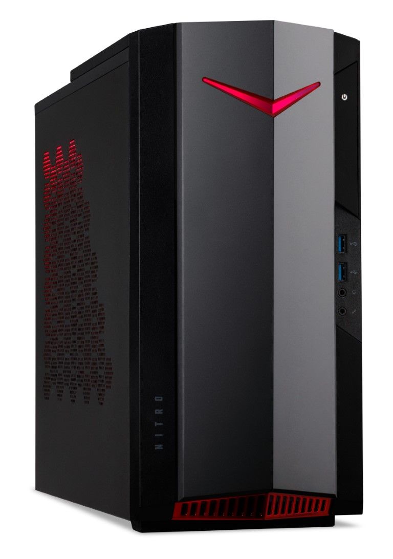 Acer Nitro N50-120 Gaming Desktop AMD Ryzen 5 5600G 8GB RAM 512GB SSD RTX 3050