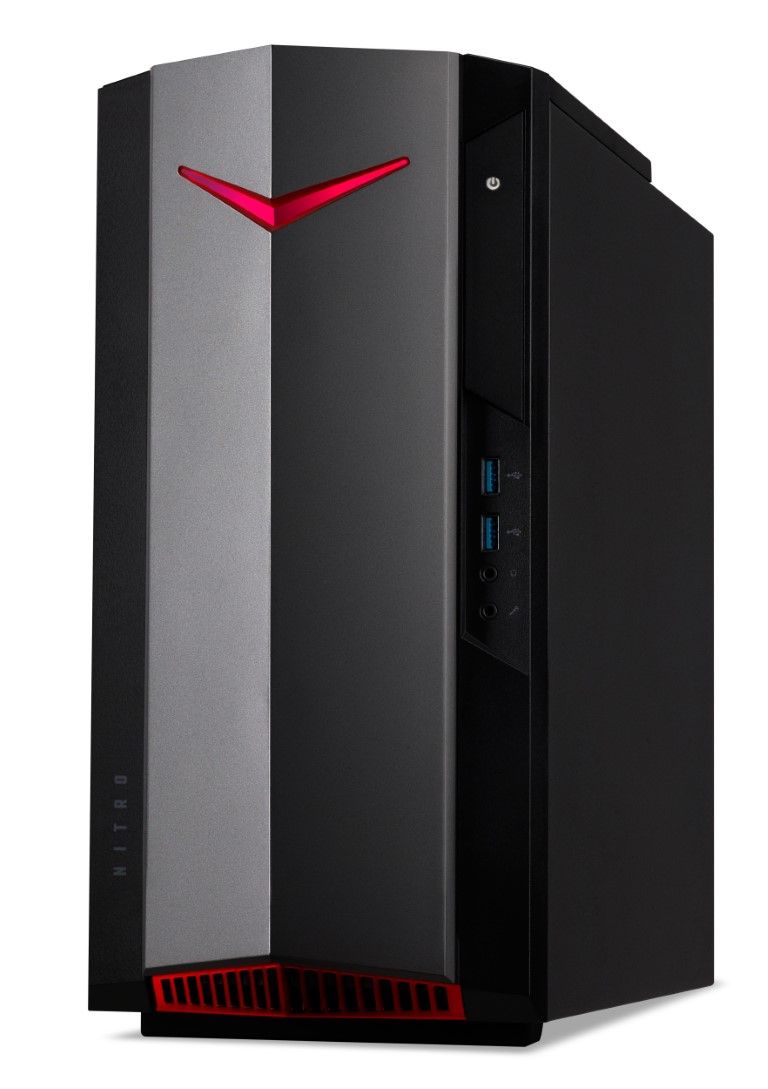 Acer Nitro N50-120 Gaming Desktop AMD Ryzen 5 5600G 8GB RAM 512GB SSD RTX 3050
