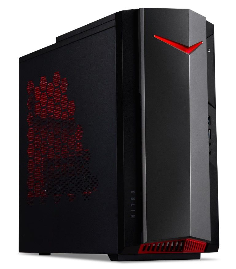 Acer Nitro N50-120 Gaming Desktop AMD Ryzen 5 5600G 8GB RAM 512GB SSD RTX 3050
