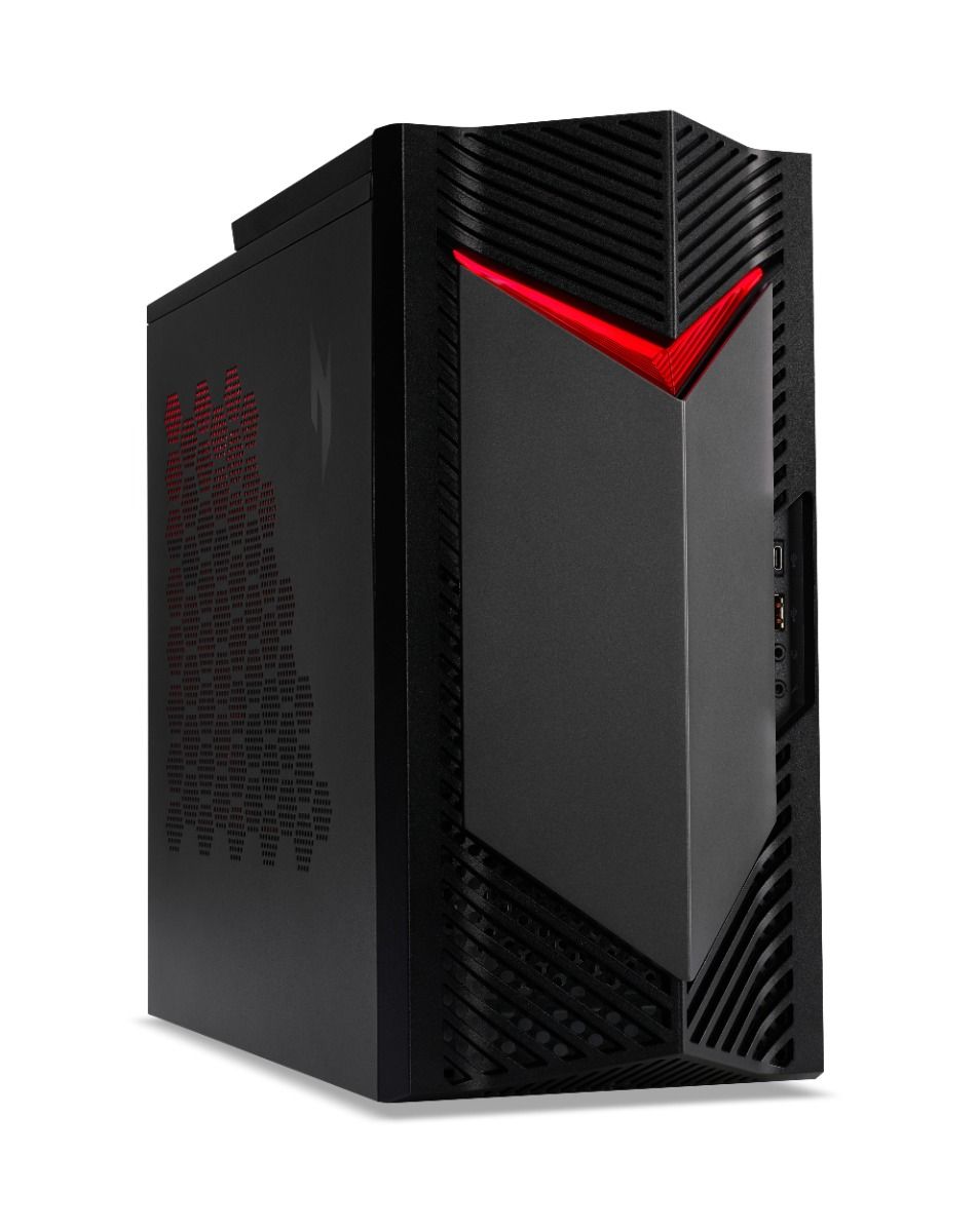 Acer Nitro N50 N50-650 Desktop Intel i5 13th Gen 8GB RAM 256 SSD 1TB HDD RTX 3060 Black