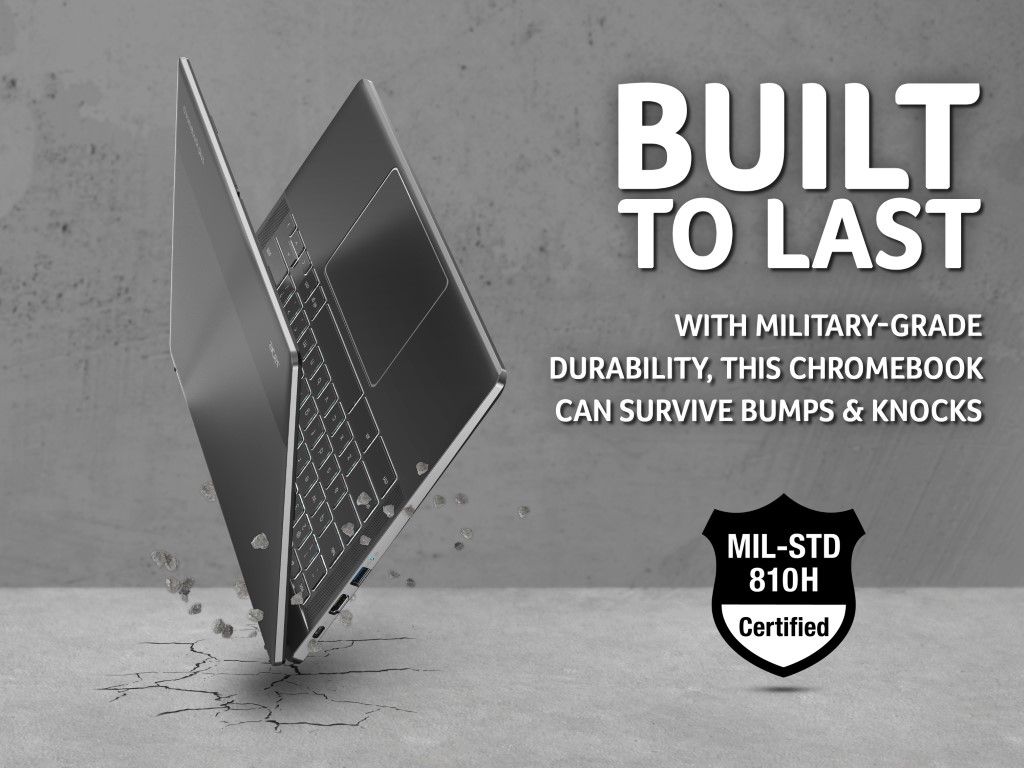 Acer Chromebook Plus 515 CB515 Intel i3 12th Gen 8GB RAM 256GB SSD Grey