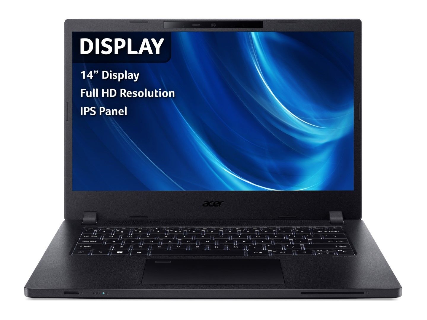 Acer TravelMate P2 TMP214 14" Laptop Intel i5 12th Gen 8GB RAM 256GB SSD Black
