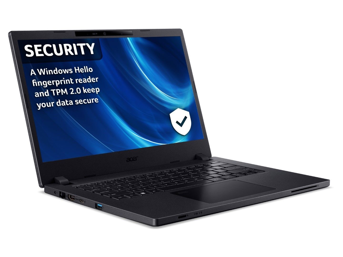 Acer TravelMate P2 TMP214 14" Laptop Intel i5 12th Gen 8GB RAM 256GB SSD Black