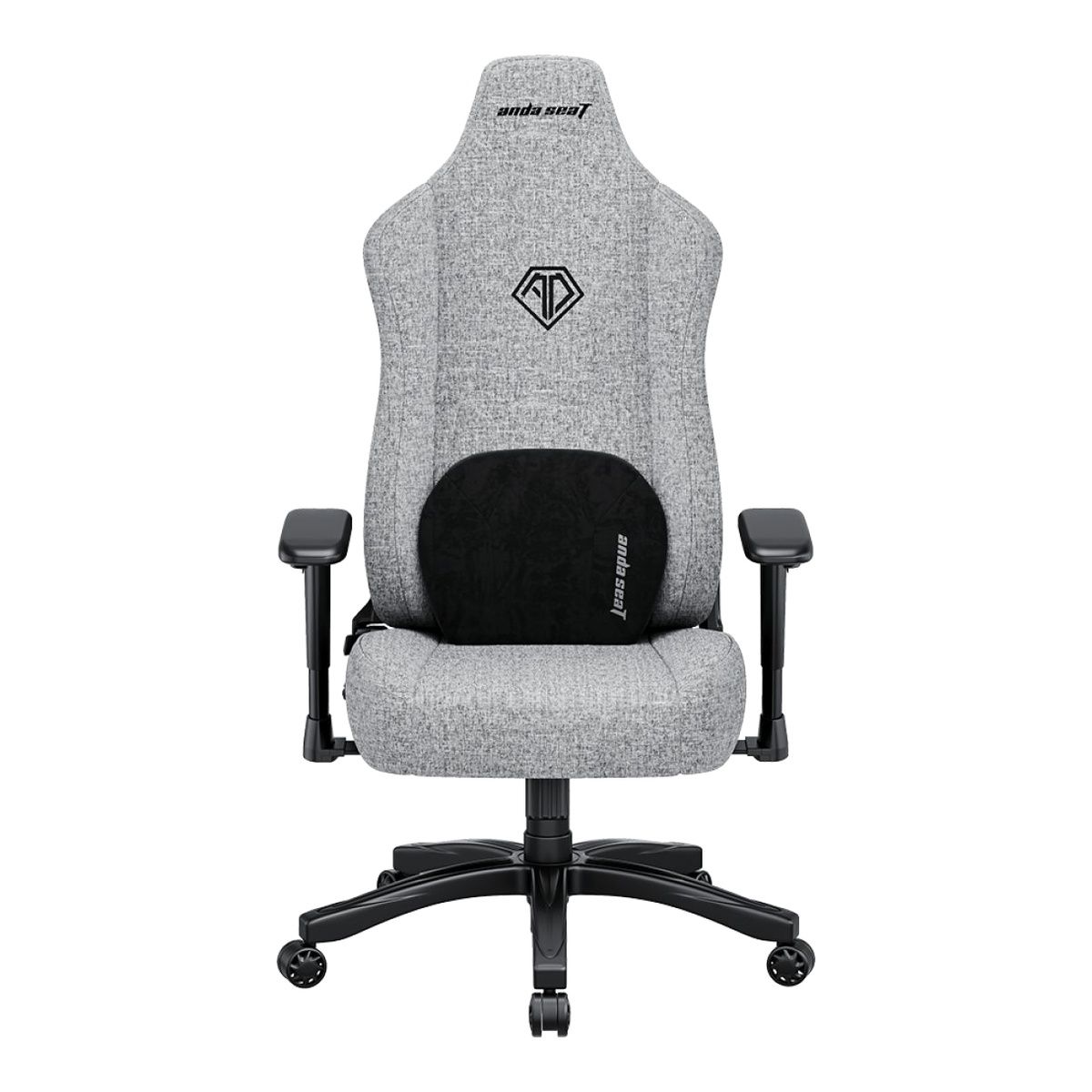 AndaSeat Novis L Gaming Chair - Ash Gray Linen Fabric - 155-190cm