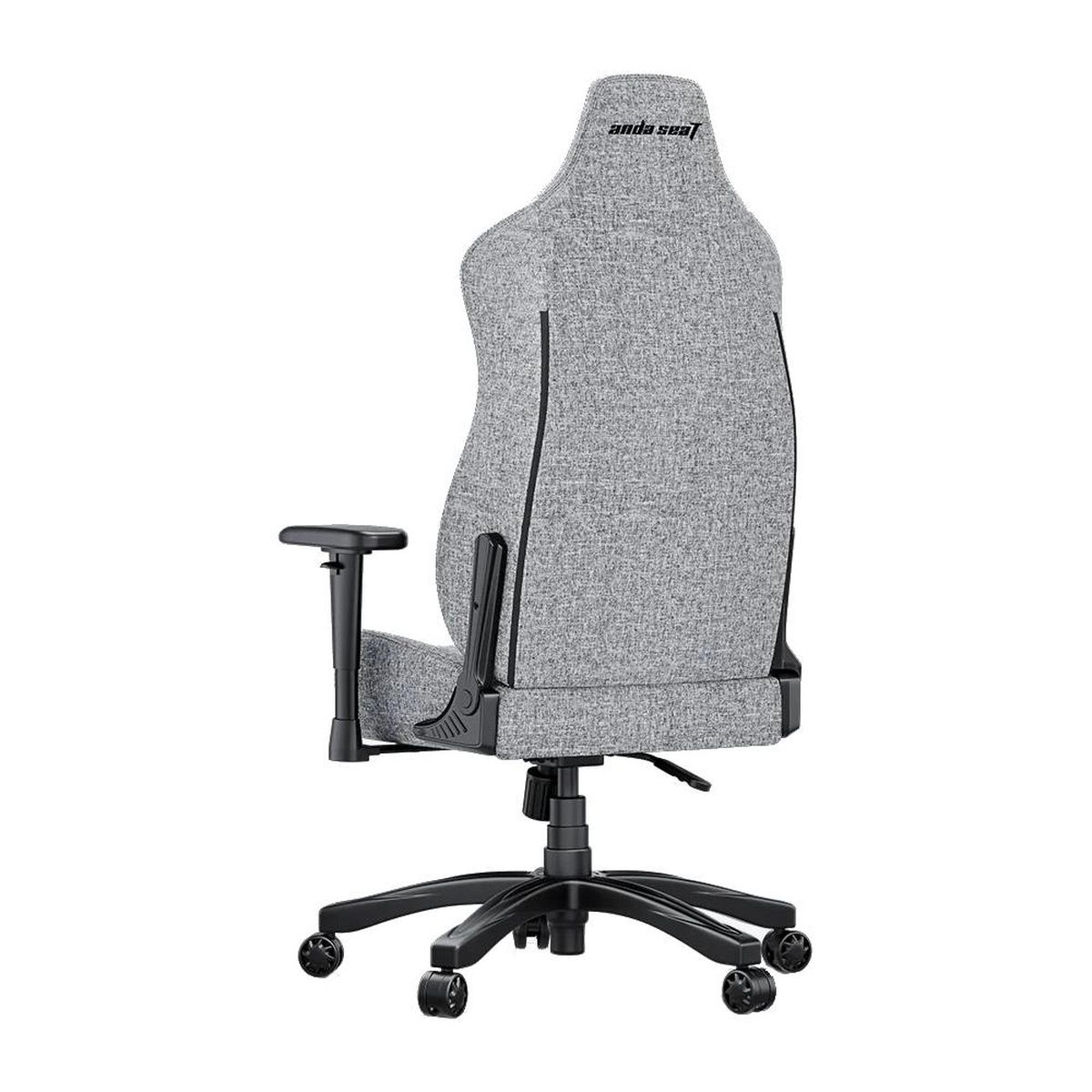 AndaSeat Novis L Gaming Chair - Ash Gray Linen Fabric - 155-190cm
