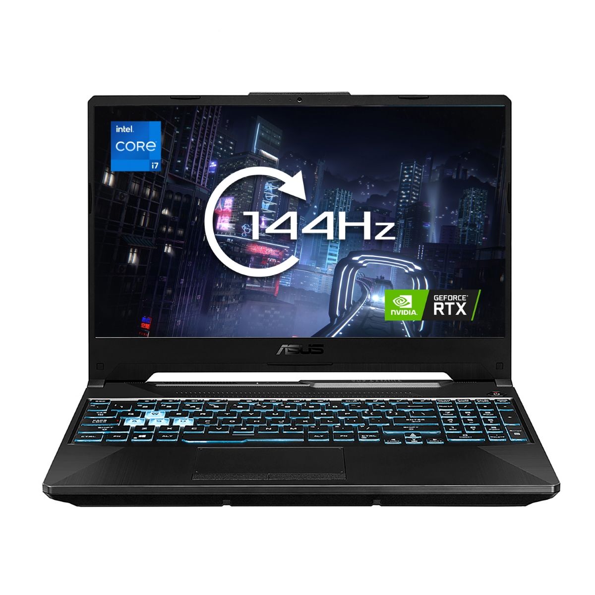 ASUS TUF Gaming F15 Laptop 15.6" Intel Core i7 16GB RAM 512GB SSD RTX 3050 Ti