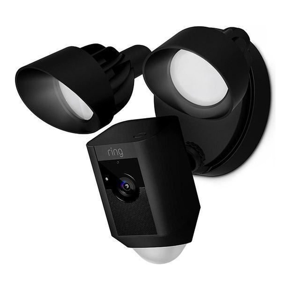 Ring Floodlight Cam Wired Plus Black