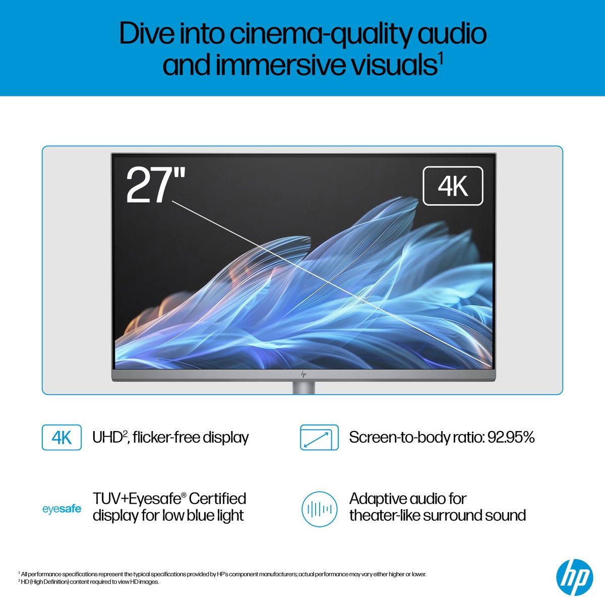 HP OmniStudio X 27-cs0004na 27" Core Ultra 5 125H 16GB RAM 1TB SSD Win 11 Home