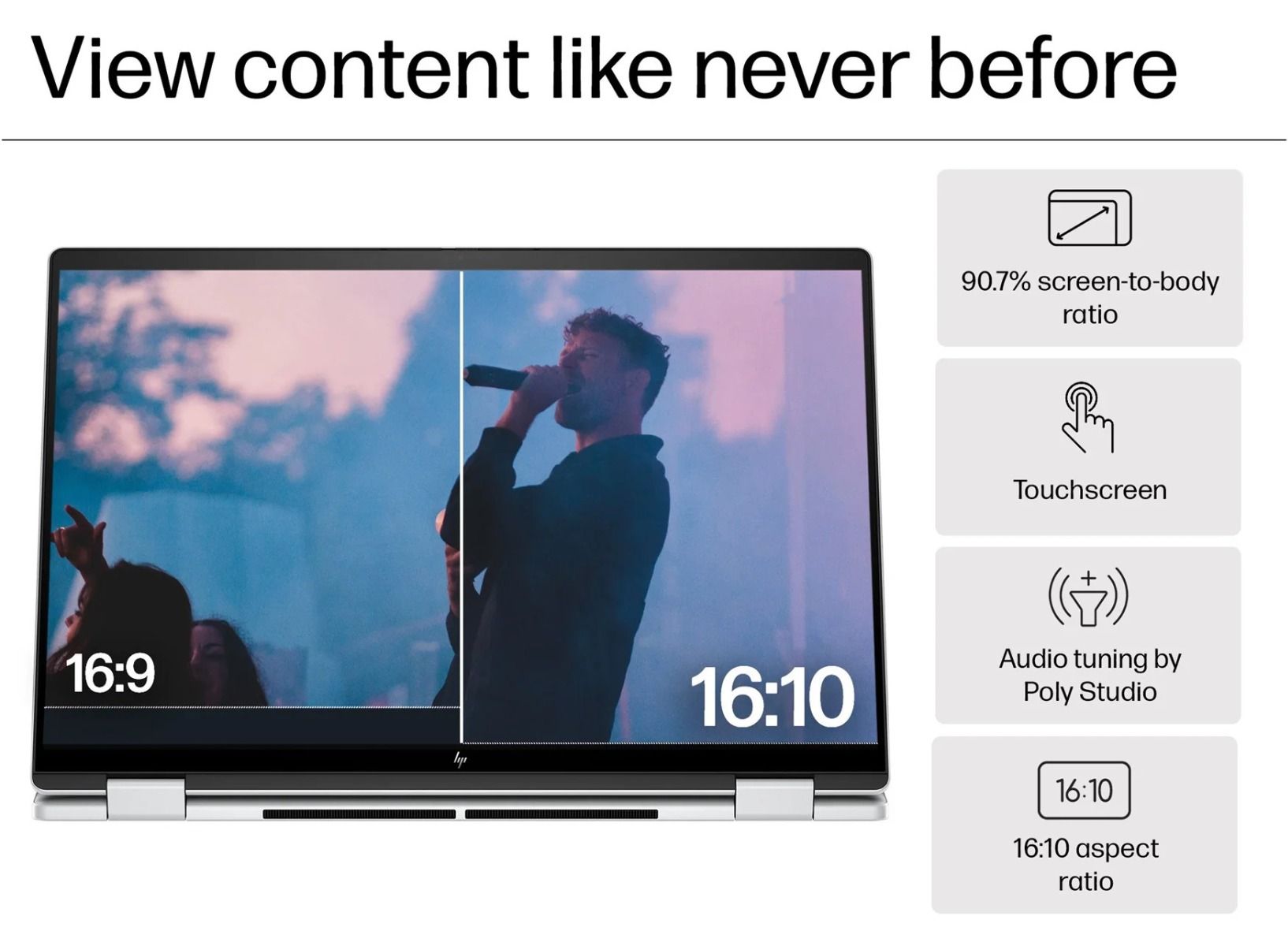 HP Envy x360 16-ac0000na 16" 2-in-1 Laptop Intel Ultra 5 8GB RAM 512GB SSD