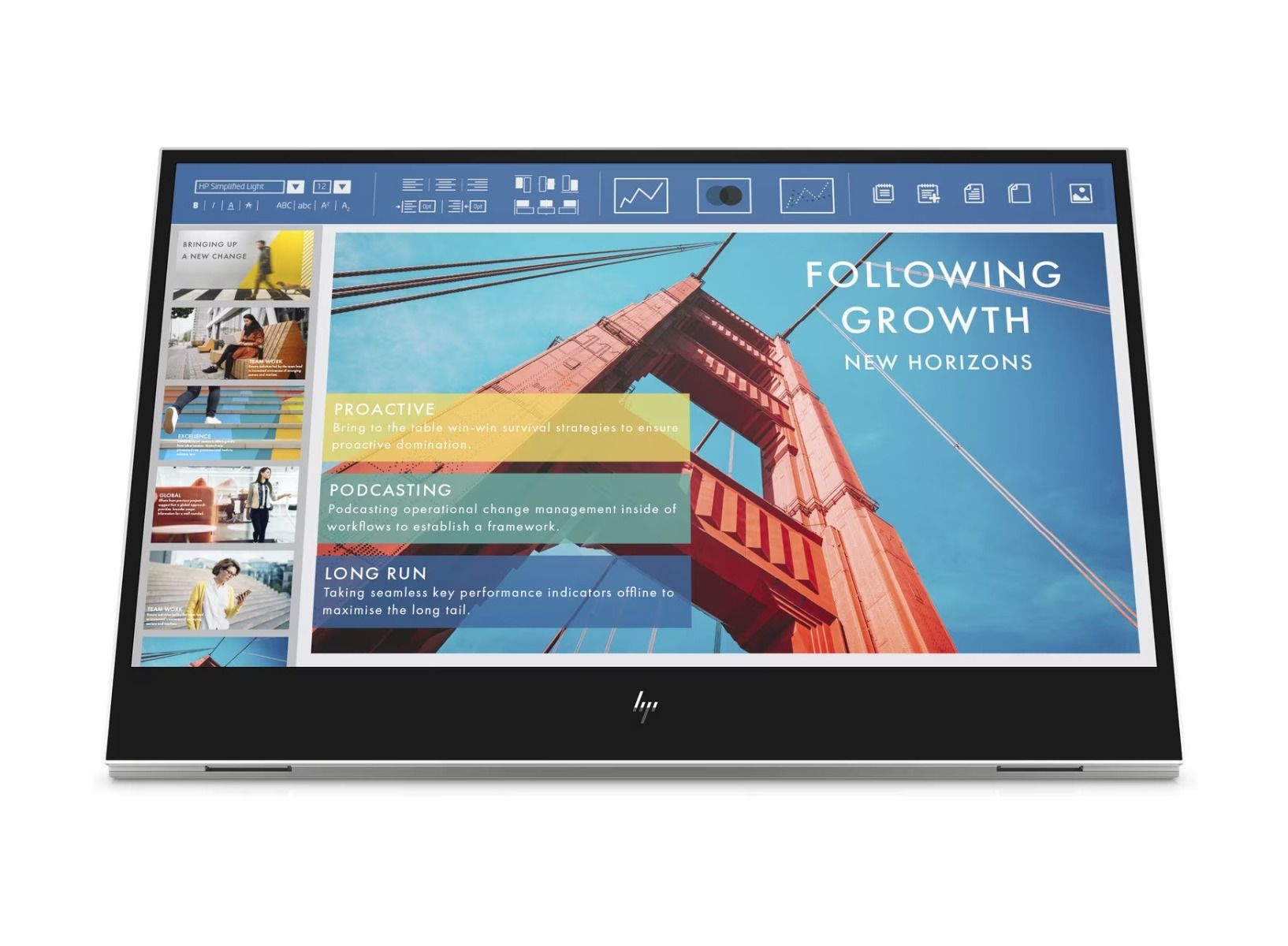 HP E14 G4 14" Full HD IPS Portable USB-C Monitor 400 nit Brightness