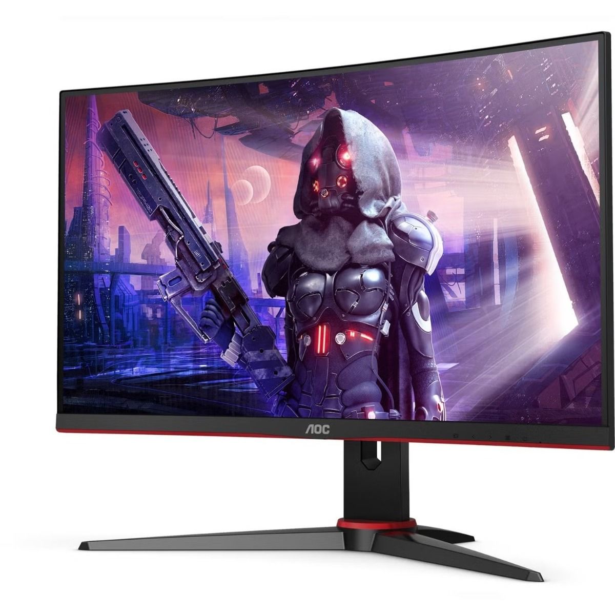 AOC C24G2AE/BK 23.6" Curved Gaming Monitor Full HD 165Hz VA Panel Black