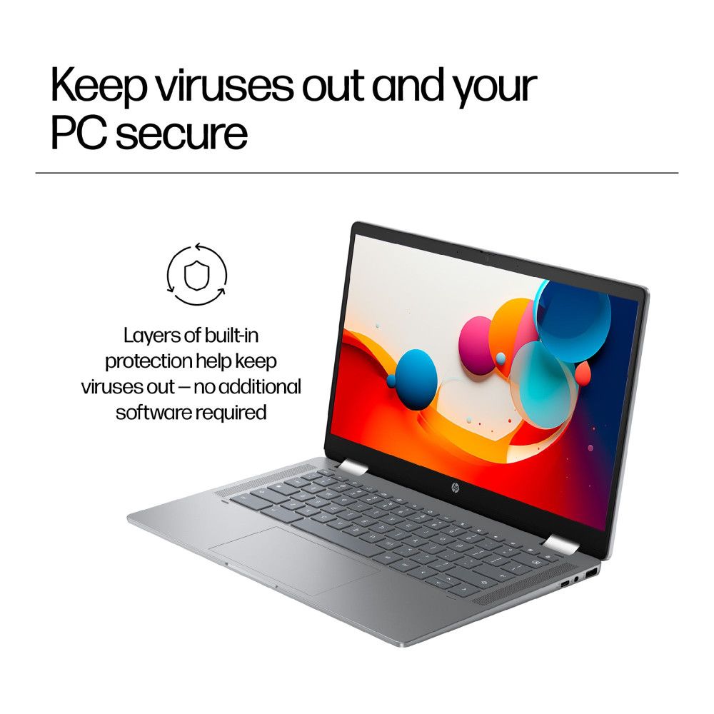 HP Chromebook x360 14" 2-in-1 Laptop Intel i3-N305 8GB RAM 128GB ChromeOS