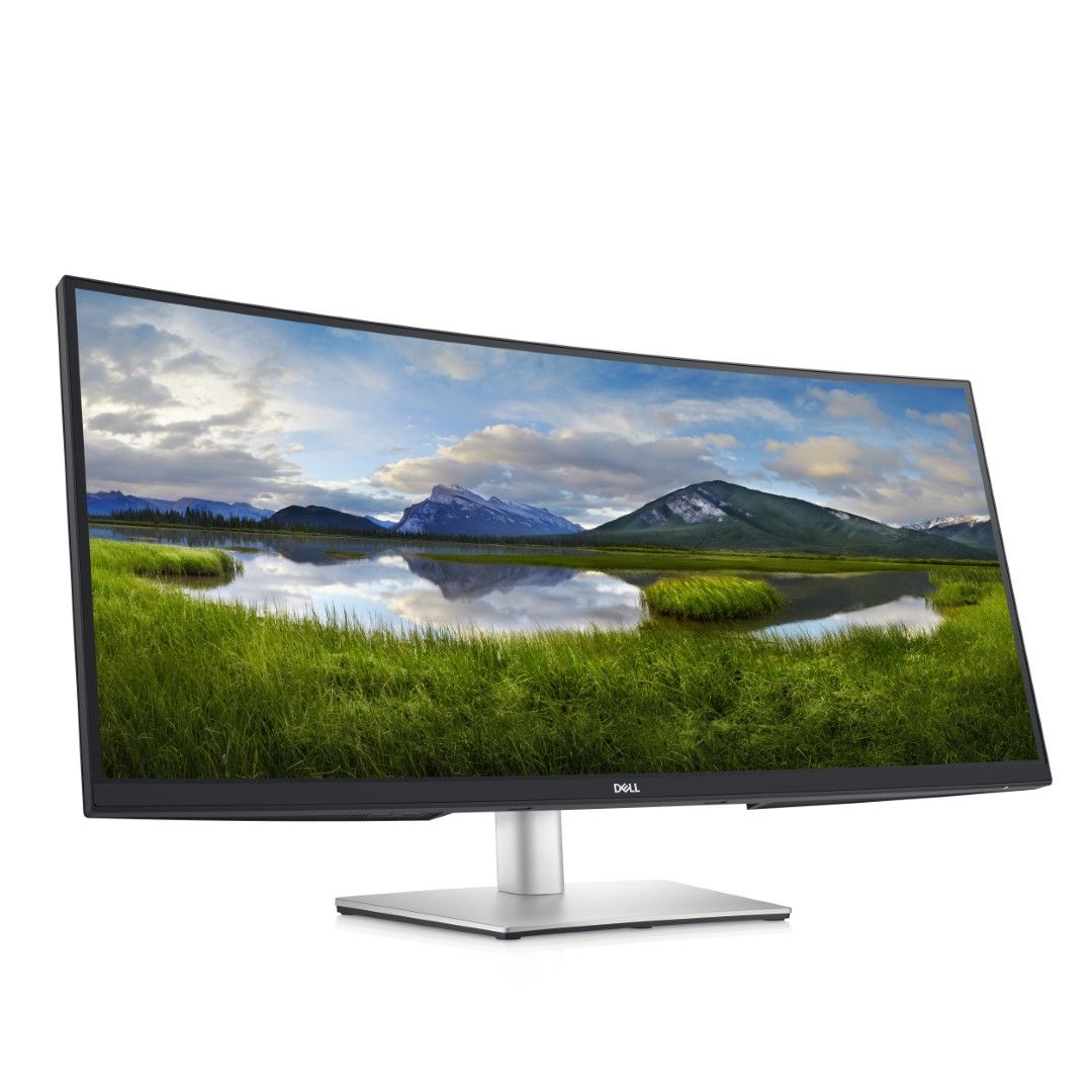 Dell P3421WM 34" WQHD IPS Panel Curved Monitor 21:9 60Hz 5ms Anti-Glare Black